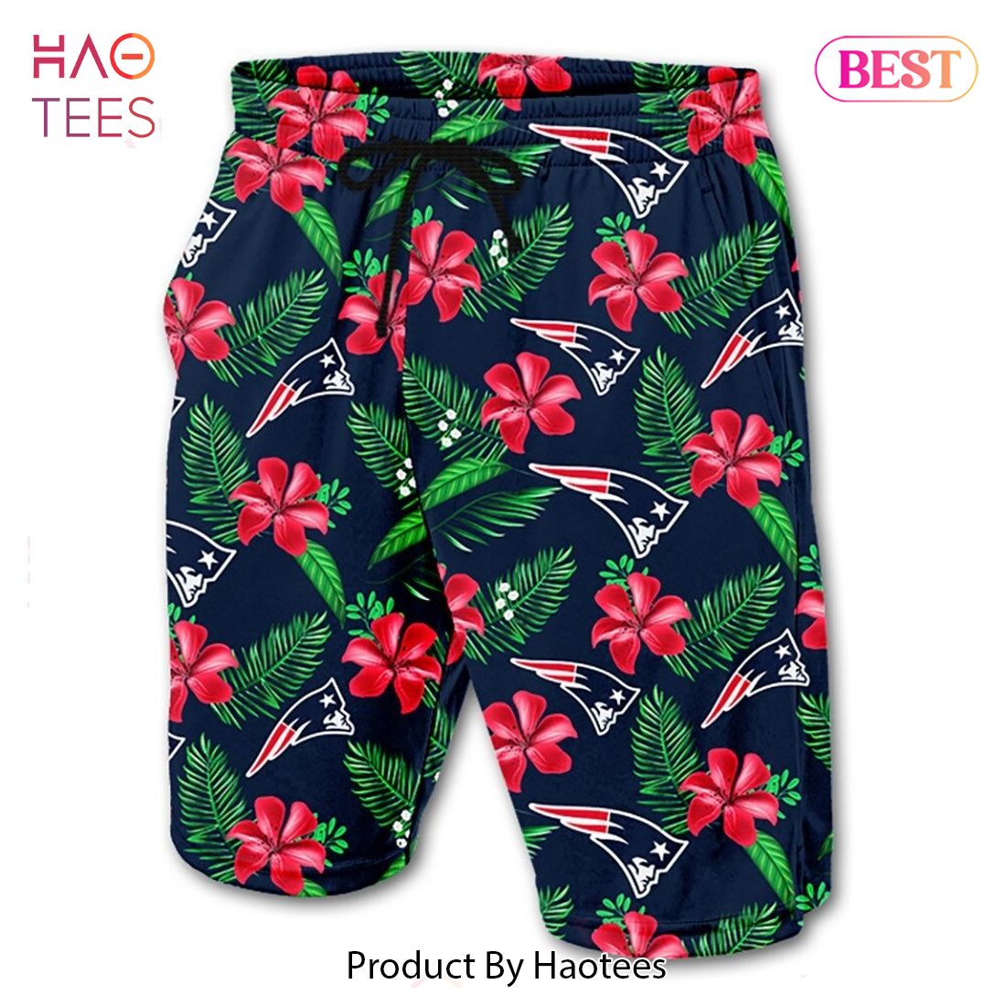 NEW FASHION 2023 New England Patriots Hawaiian Shorts gift for summer NEW FASHION 2023 New England Patriots Hawaiian Shorts gift for summer
