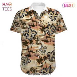 NEW FASHION 2023 New Orleans Saints Hawaiian Shirt flower summer gift for fans