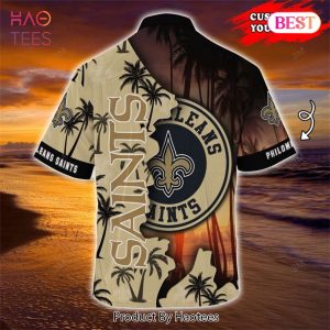 NEW FASHION 2023 New Orleans Saints Hawaiian Shirt tropical island personalized