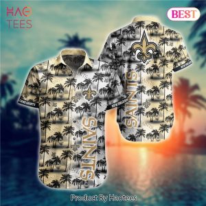 NEW FASHION 2023 New Orleans Saints Hawaiian Shirts flower gift for summer