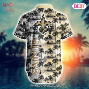 NEW FASHION 2023 New Orleans Saints Hawaiian Shirts flower gift for summer