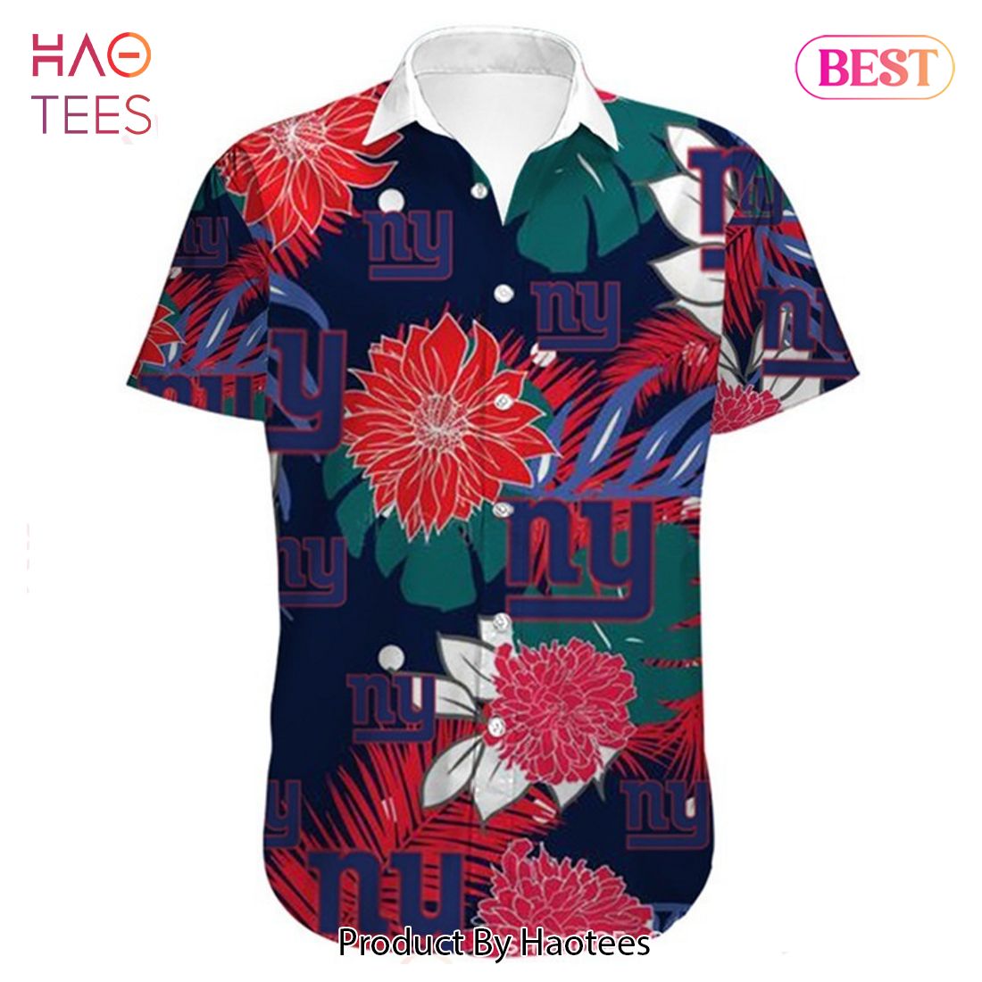 New York Giants Hawaiian Shirts flower gift for summer 2022