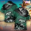 NEW FASHION 2023 New York Jets Hawaiian Shirts flower gift for summer