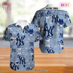 NEW FASHION 2023 New York Yankees Hawaiian Shirt flower summer gift for fans