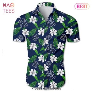 NEW FASHION 2023 New York Yankees Hawaiian Shirt summer Tropical flower gift for fans