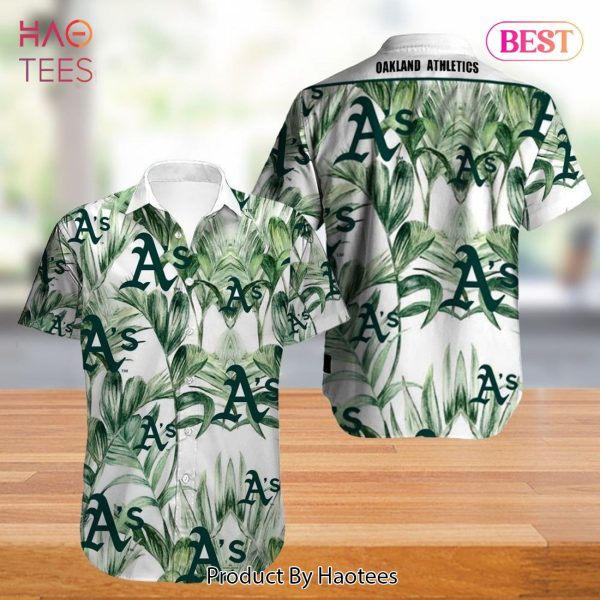 NEW FASHION 2023 Oakland Athletics Hawaiian Shirt flower summer gift for fans