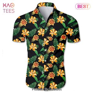 NEW FASHION 2023 Phoenix Suns Hawaiian shirt Tropical Flower summer