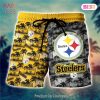 NEW FASHION 2023 Pittsburgh Steelers Hawaiian shorts gift for summer