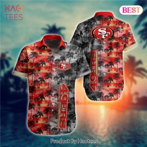 NEW FASHION 2023 San Francisco 49ers Hawaiian shirts flower gift for summer