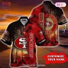 NEW FASHION 2023 San Francisco 49ers Hawaiian shirts flower gift for summer