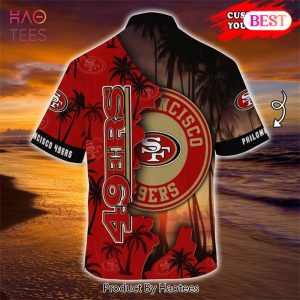 NEW FASHION 2023 San Francisco 49ers Hawaiian Shirts tropical island personalized