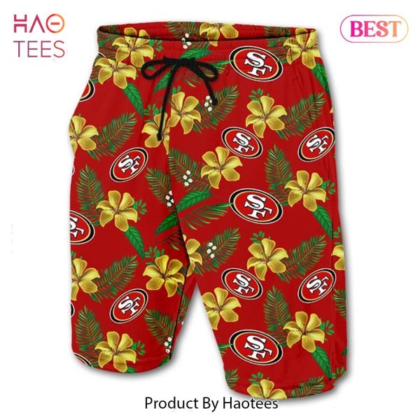 NEW FASHION 2023 San Francisco 49ers Hawaiian Shorts gift for summer