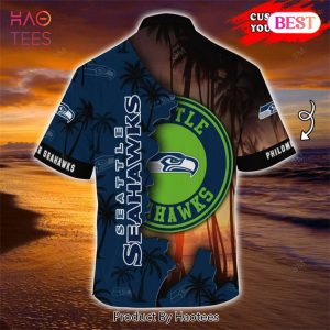 NEW FASHION 2023 Seattle Seahawks Hawaiian Shirts tropical island personalized