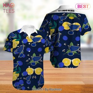 NEW FASHION 2023 St. Louis Blues Hawaiian Shirt Tropical Flowers summer for fans