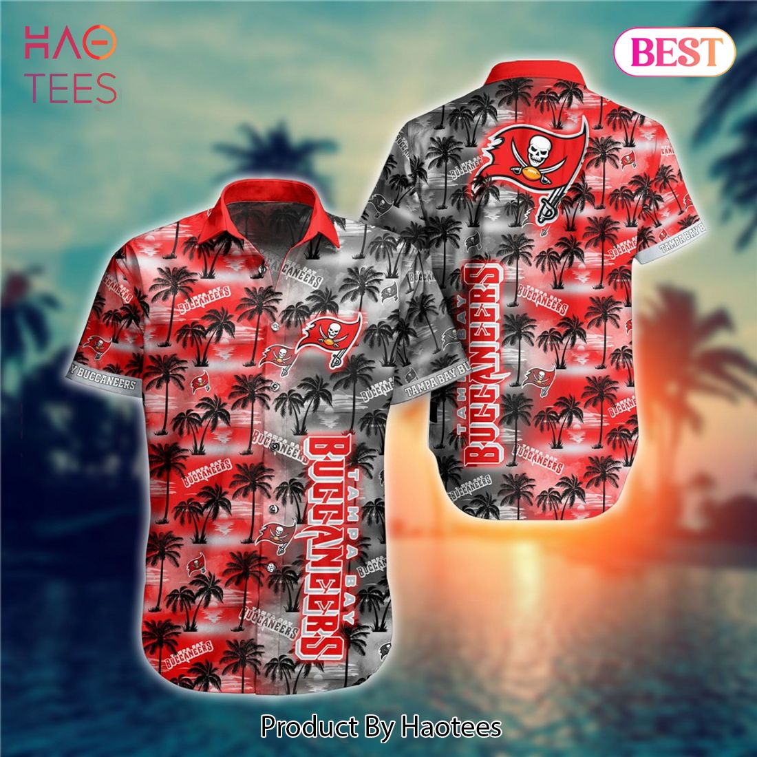 Beach Shirt Tampa Bay Buccaneers Hawaiian All Over Print Shirt