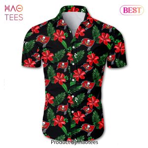 NEW FASHION 2023 Tampa Bay Buccaneers Hawaiian Shirt Tropical Flower summer