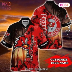 NEW FASHION 2023 Tampa Bay Buccaneers Hawaiian Shirts tropical island personalized