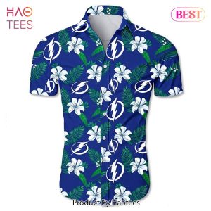 NEW FASHION 2023 Tampa Bay Lightning Hawaiian shirt Tropical Flower summer