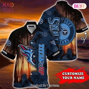 NEW FASHION 2023 Tennessee Titans Hawaiian Shirt tropical island personalized