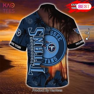 NEW FASHION 2023 Tennessee Titans Hawaiian Shirt tropical island personalized