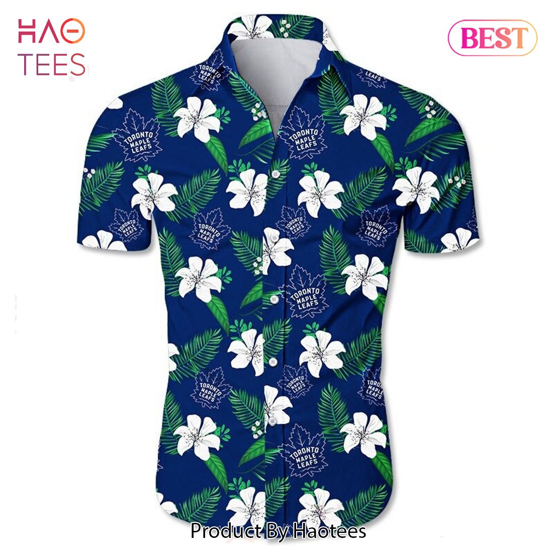 NEW FASHION 2023 Toronto Maple Leafs Hawaiian shirt Tropical Flower summer NEW FASHION 2023 Toronto Maple Leafs Hawaiian shirt Tropical Flower summer