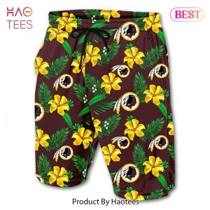 NEW FASHION 2023 Washington Football Team Hawaiian Shorts gift for summer