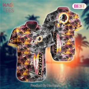 NEW FASHION 2023 Washington Redskins Hawaiian Shirt flower gift for summer