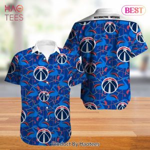 NEW FASHION 2023 Washington Wizards Hawaiian Shirt Flower summer new design