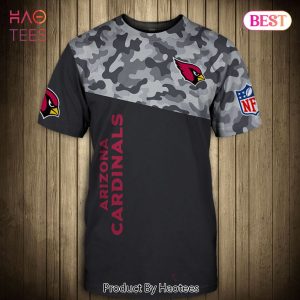 NEW FASHION 2023 Arizona Cardinals T-Shirt 3D Military Short Sleeve O Neck gift for fan