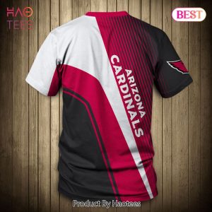NEW FASHION 2023 Arizona Cardinals T-Shirt 3D Short Sleeve O Neck gift for fan NFL
