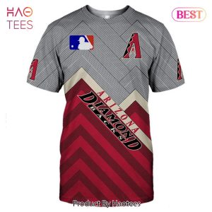 NEW FASHION 2023 Arizona Diamondbacks T-shirt 3D Short Sleeve O Neck gift for fan MLB