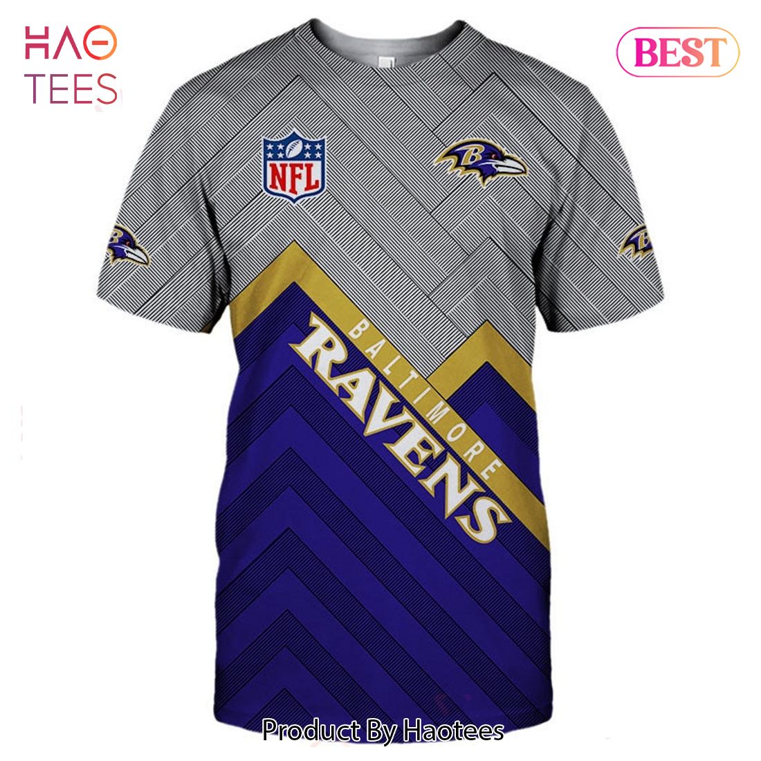 NEW FASHION 2023 Baltimore Ravens T-shirt Short Sleeve custom cheap gift for fans NEW FASHION 2023 Baltimore Ravens T-shirt Short Sleeve custom cheap gift for fans