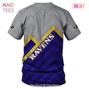 NEW FASHION 2023 Baltimore Ravens T-shirt Short Sleeve custom cheap gift for fans