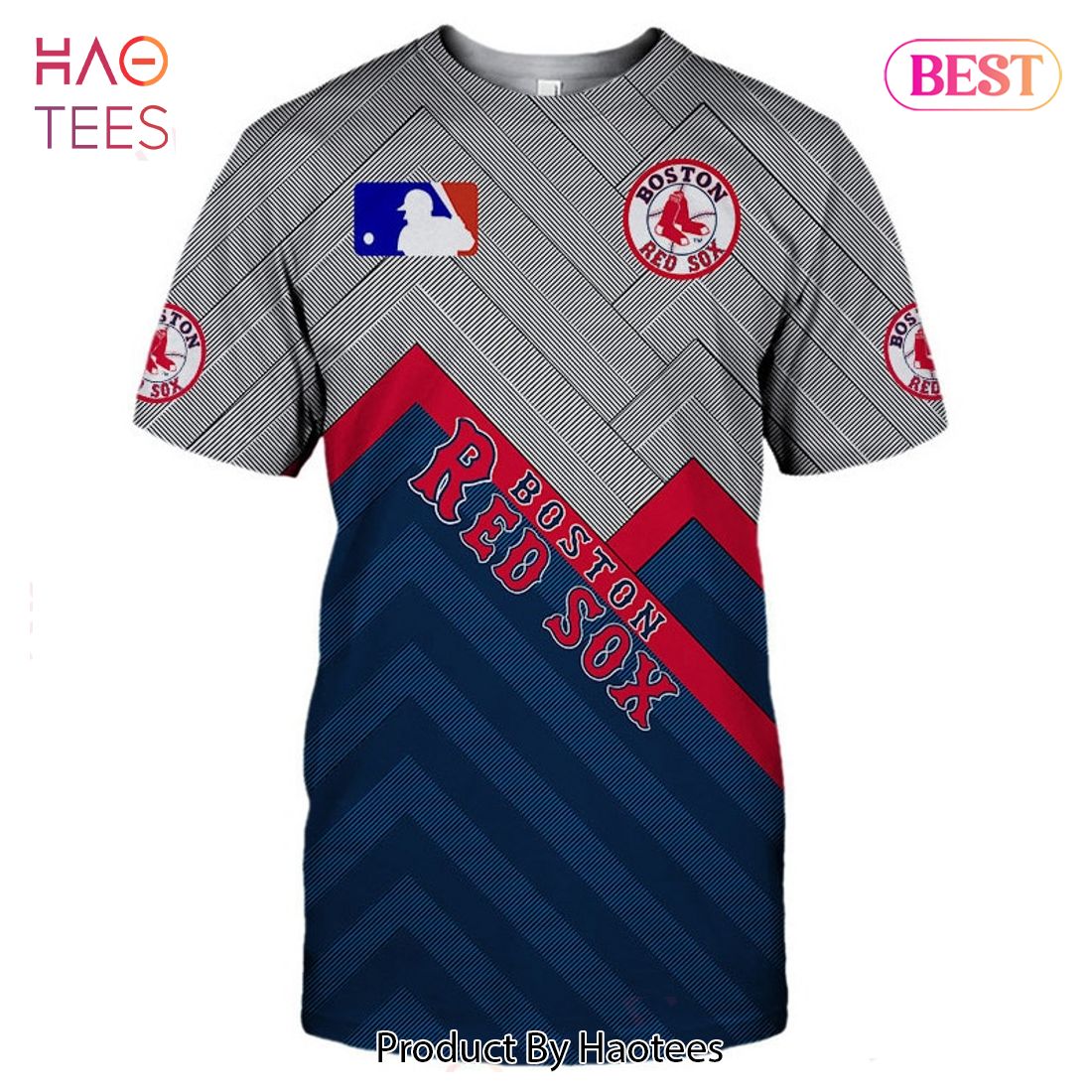 NEW FASHION 2023 Boston Red Sox T-shirt 3D Short Sleeve O Neck gift for fan NEW FASHION 2023 Boston Red Sox T-shirt 3D Short Sleeve O Neck gift for fan