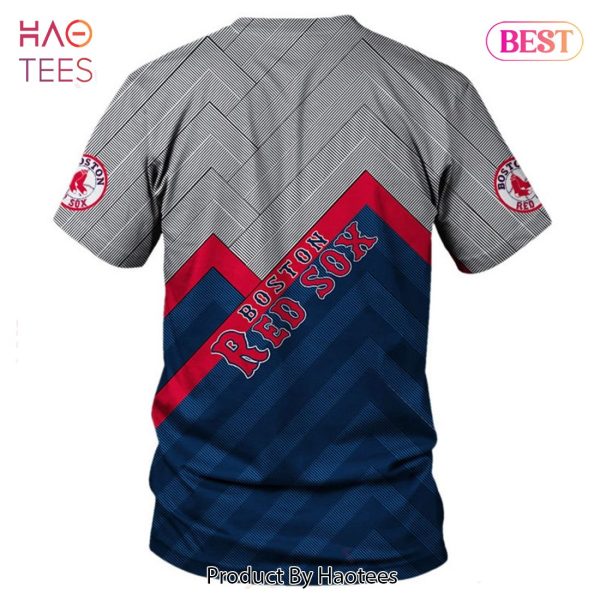 NEW FASHION 2023 Boston Red Sox T-shirt 3D Short Sleeve O Neck gift for fan