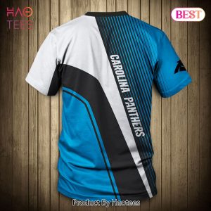 NEW FASHION 2023 Carolina Panthers T-shirt 3D Short Sleeve O Neck gift for fan NFL