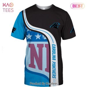 NEW FASHION 2023 Carolina Panthers T-shirt 3D summer Short Sleeve gift for fan