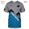 NEW FASHION 2023 Carolina Panthers T-shirts lightning graphic gift for men