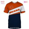 NEW FASHION 2023 Chicago Bears T-shirt 3D Performance Short Sleeve NEW FASHION 2023 Chicago Bears T-shirt 3D Performance Short Sleeve