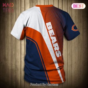 NEW FASHION 2023 Chicago Bears T-shirt 3D Short Sleeve O Neck gift for fan NFL – T491
