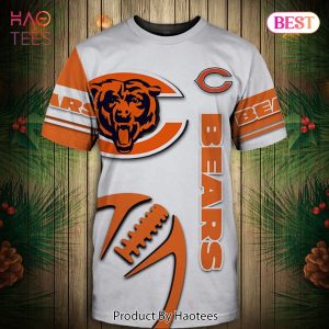 NEW FASHION 2023 Chicago Bears T-shirt Graphic balls gift for fans
