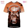 NEW FASHION 2023 Chicago Bears T-shirt graphic heart ECG line NEW FASHION 2023 Chicago Bears T-shirt graphic heart ECG line