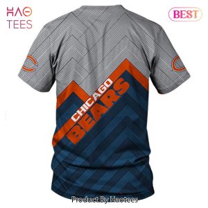 NEW FASHION 2023 Chicago Bears T-shirt Short Sleeve custom cheap gift for fans