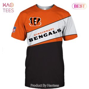 NEW FASHION 2023 Cincinnati Bengals T-shirt 3D new style Short Sleeve gift for fan