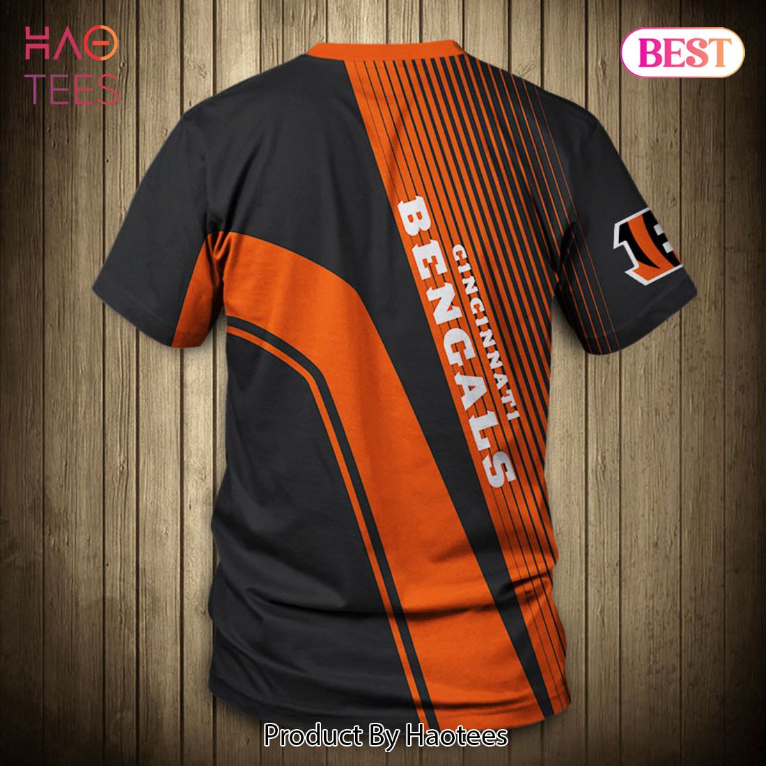 NEW FASHION 2023 Cincinnati Bengals T-shirt 3D Short Sleeve O Neck