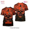 NEW FASHION 2023 Cleveland Browns T-shirt Halloween Horror Night gift for fan
