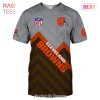 NEW FASHION 2023 Cleveland Browns T-shirt Halloween pumpkin skull