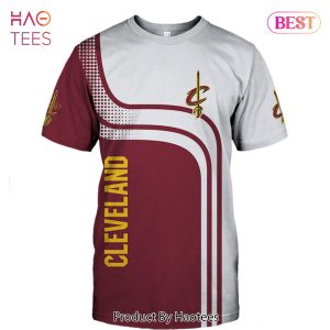 NEW FASHION 2023 Cleveland Cavaliers T-shirt 3D Short Sleeve O Neck gift for fan