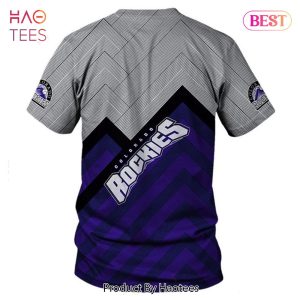 NEW FASHION 2023 Colorado Rockies T-Shirt 3D Short Sleeve O Neck gift for fan