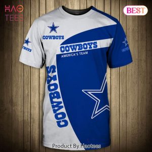 NEW FASHION 2023 Dallas Cowboys T-shirt 3D America’s Team slogan Short Sleeve